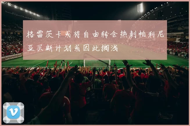 格雷茨卡或将自由转会热刺帕利尼亚买断计划或因此搁浅